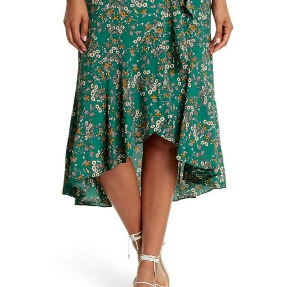 NWT Max Studio Crepe Wrap Dress Large - Picture 3 of 3